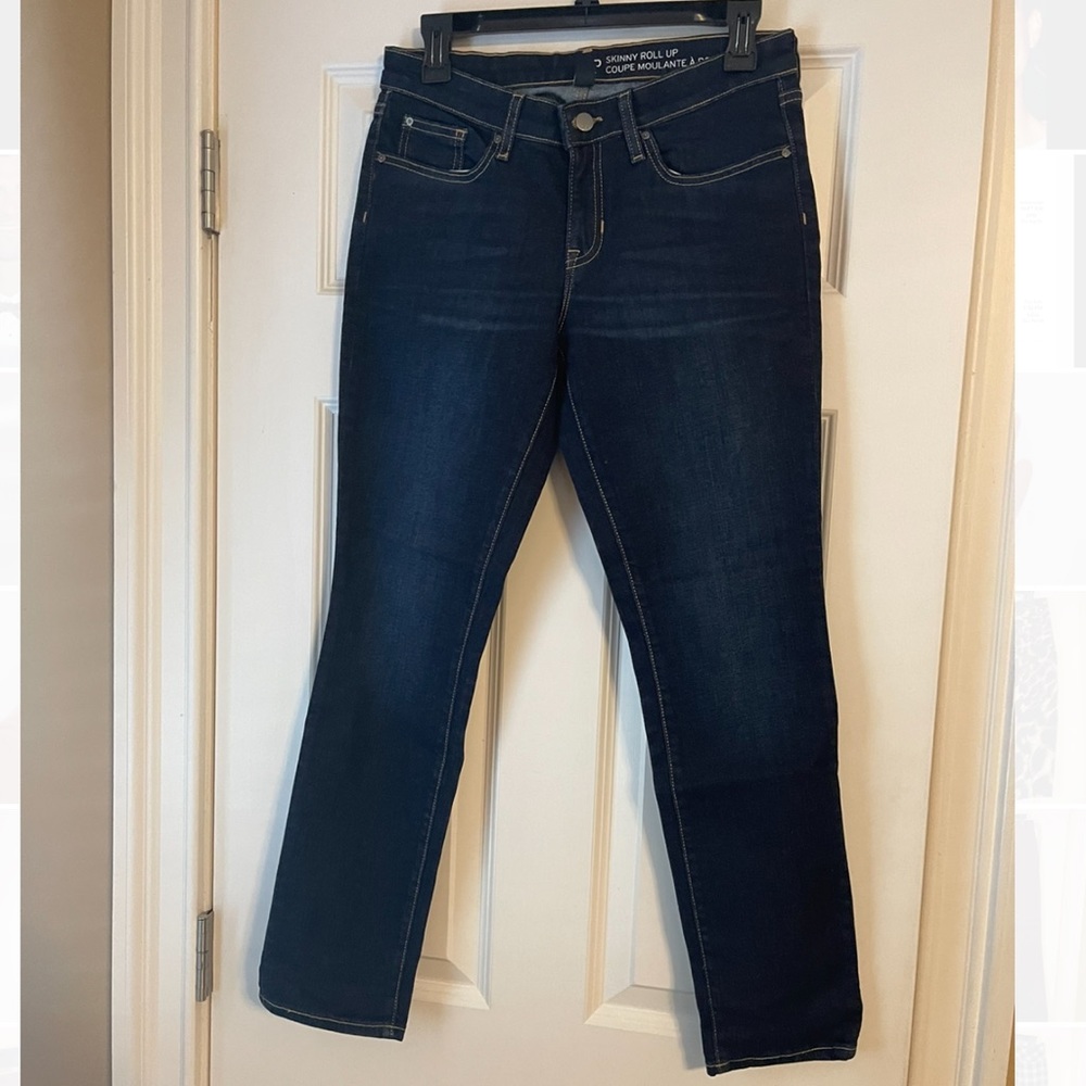 Gap blue jeans straight cut size 4 / 27 woman